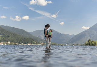 three year old sebastian doerfel, suffering from a life-shortening chronic illness and his mother, Leben-pur Foundation